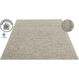 LeGer Home by Lena Gercke Ainhoa Wollteppich 60 x 90 cm Beige