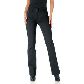 heine Jerseyhose Bauchweg-Hose normal schwarz 36