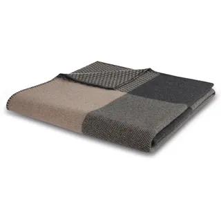 Biederlack Frame Kuscheldecke 150 x 200 cm Braun