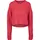 Rundhalspullover Sweatshirt Rot S