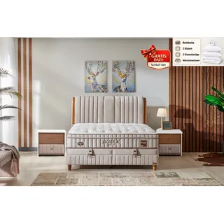 Bambi Yatak Bambi 90 x 200 cm H3 Beige