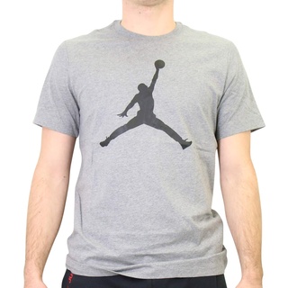 Nike Mens Short Sleeve T-Shirt Jordan Jumpman, Carbon Heather/Black, CJ0921-091, 3XL-T