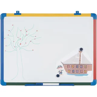 Bi-Office - Schoolmate-Magnettafel für Kinder, 4 Farben, 60 x 45 cm