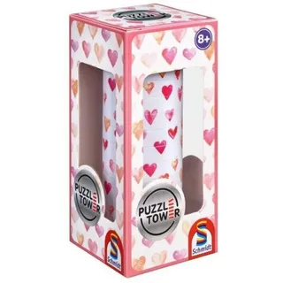 Schmidt Spiele Puzzle - Tower Herzen, 10 Teile
