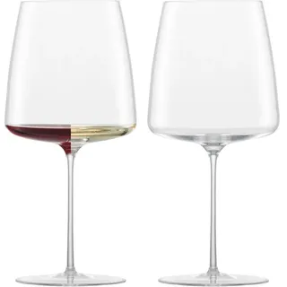 Schott Zwiesel Zwiesel Glas Simplify Rotweingläser 2er Set Gläser 2 ct