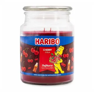 HARIBO Cherry Cola Duftkerze 510 g rot