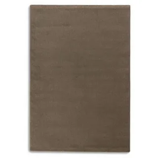 Astra Webteppich Barletta, Dunkelbraun, Textil, Uni, rechteckig, 160x230 cm, für Fußbodenheizung geeignet, in verschiedenen Größen erhältlich, antistatisch, pflegeleicht, Teppiche & Böden, Teppiche, Webteppiche