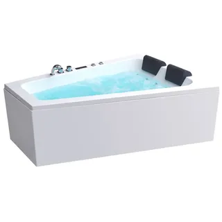 EAGO Whirlpool GE104E mit Acryl-Schürze, 170x130, L