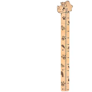 Hölzerne Giraffen-Höhenmessung, Wachstumstabelle für Kinder, Wandmontage, einfach aufzubauen, weit verbreitet, 138, cm für Kinder