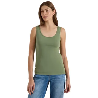 Cecil Damen Basic Top aus Reiner Baumwolle - M