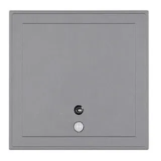 Aussenwandleuchte Fortaleza, Anthrazit, Metall, 14x3.5x14 cm, mit Schalter, Dämmerungssensor, Lampen & Leuchten, Außenbeleuchtung, Außenleuchten