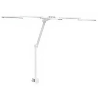 HOKO LED Schreibtischlampe Klemmleuchte für Home Office, für Dual Monitor und L-Schreibtisch
