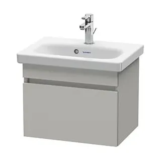 Duravit DuraStyle Waschtisch-Unterschrank DS630300707 50 x 36,8 cm, betongrau matt, 1 Auszug