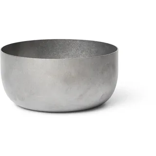 Ferm Living Tumbled Schale Silber 12,5 cm