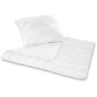 Träumeland Einziehdecken SET Tencel bestes Feuchtigkeitsmanagement für trockenes und hygienisches Schlafklima Decke: 135 x 200 cm