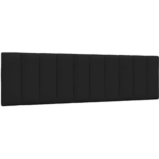 vidaXL Kopfteil-Kissen Hanko 180 cm Schwarz