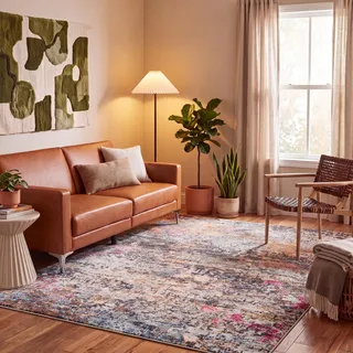 Safavieh Zeitgenössische Teppich für Wohnzimmer, Esszimmer, Schlafzimmer - Madison Collection, Kurzer Flor, Schwarz und Gold, 160 X 229 cm