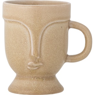6x Bloomingville, Tasse, Sameen Mug, Brown, Stoneware (290 ml)