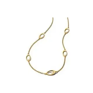 Pandora Damenkette Essence mit Süßwasserzuchtperle, IP Gold