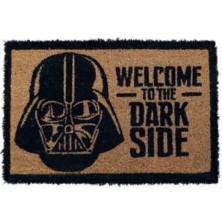 Star Wars Fußmatte - Welcome To The Dark Side - braun/schwarz  - Lizenzierter Fanartikel - Standard