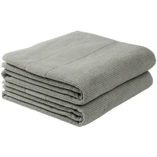 SCHIESSER Turin Handtuchset 2-tlg. grau