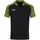 Poloshirt Kinder schwarz/soft yellow 164