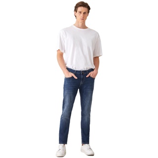 LTB Jeans Slim Fit Joshua mit Low Rise in dunklem Hercules-W34 / L34