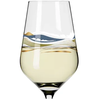 Ritzenhoff Weißweinglas Herzkristall 380 ml Kristall, Kristalloptik Bunt