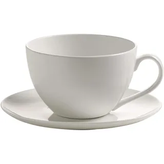 Maxwell & Williams MAXWELL&WILLIAMS Jumbotasse mit Untertasse, Cashmere round