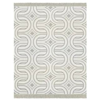 Biederlack Raw Texture Kuscheldecke 150 x 200 cm Beige/Grau