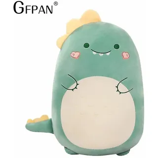 Kawaii Plüschkissen In Form Eines Shiba Inu-dinosauriers, 45 Cm, Dinosaurier-muster – Plüschmaus Und -hase – 45 Cm