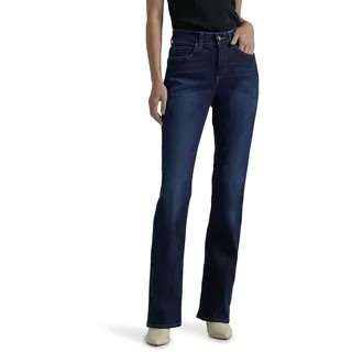 Lee Damen Ultra Lux Comfort with Flex Motion Bootcut Jeans, Hauptnervenkitzel, 42 - 42