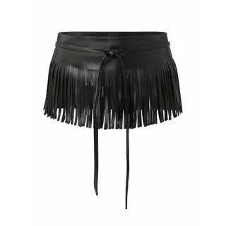 COLLEZIONE ALESSANDRO Damengürtel Leder schwarz 100