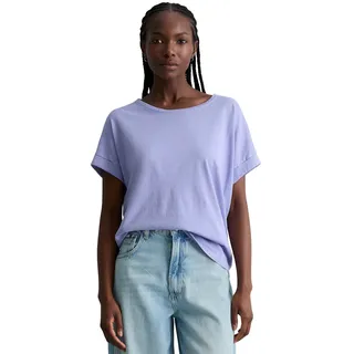 Marc O'Polo Marc OߴPolo DENIM aus Organic Cotton", Damen, T-Shirt Bio-Baumwolle relaxed fit, Lila soft hibiscus, S - S