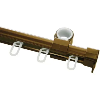 Gardinia U-Laufschiene, Bronze, 110 cm