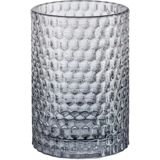 KLEINE WOLKE Zahnputzbecher Glas Anthrazit