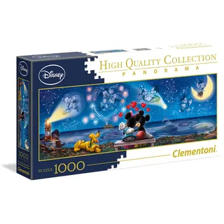 CLEMENTONI Panorama - Mickey & Minnie 1000 Teile,