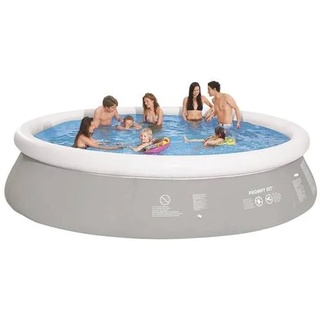 Jilong Aufblasbarer Pool Grau 450×122 cm