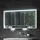 140 cm silber eloxiert offenes Fach