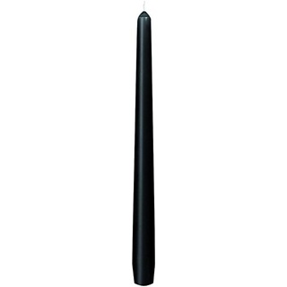 Duni Leuchterkerzen schwarz, L: 25cm, 2x50 St. /VE, 156647