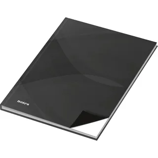RNK Rnk, Notizbuch „notes carbon black“ DIN A4, blanko