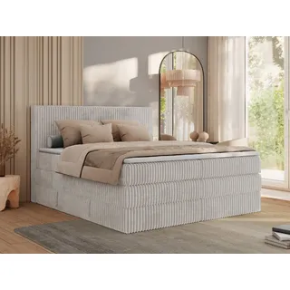 MKS Tiliano King 180 x 200 cm H3 Hellgrau