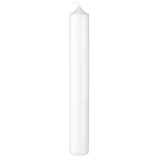 Wiedemann Kerzen Stumpenkerze Altarkerze Farbe Weiß 400 x 40 mm
