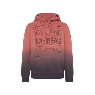 CAMP DAVID Hoodie Dip Dye mit Label-Stickereien 4XL (66/68)