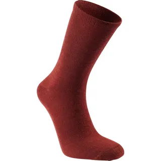 Woolpower Liner Socks Classic - Merinowollsocken (Rust Red, 45-48) - 45-48