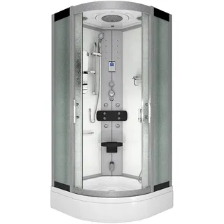 AcquaVapore Dampfdusche Duschtempel Sauna Dusche Duschkabine D46-50M2 90x90