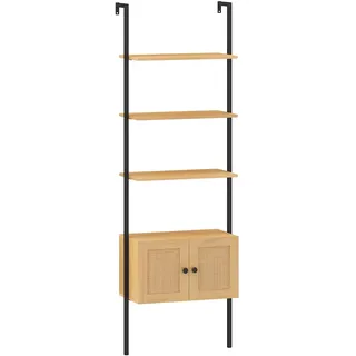 Costway Bücherregal 60 x 31 x 184 cm Beige