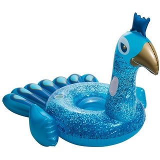 BESTWAY Badespielzeug Bestway 41101 Pretty Peacock Schwimmtier 198x164 c blau