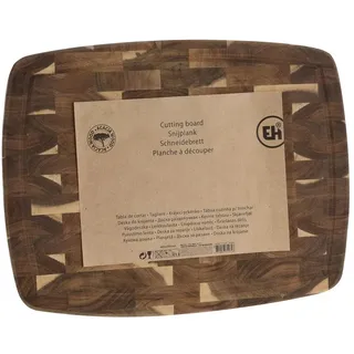 Wadiga Schneidebrett-Set Akazie 1-tlg. 46 x 36 cm Braun