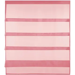 BestLivings Bistrogardine Raffoptik mit Stangendurchzug in 90x110 cm -
